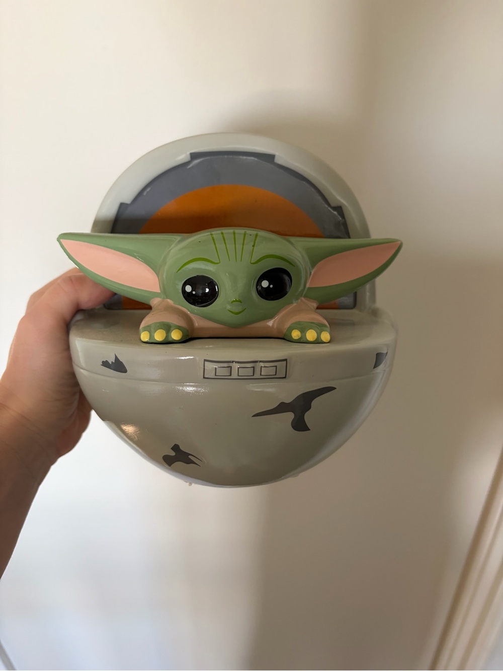 Green Floating Grogu Playset Figure - Kids Action Toy